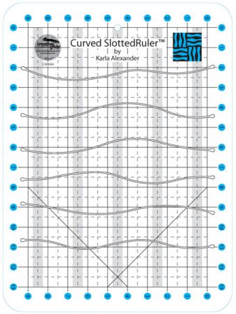 Curved Slotted Ruler - CGRKA4